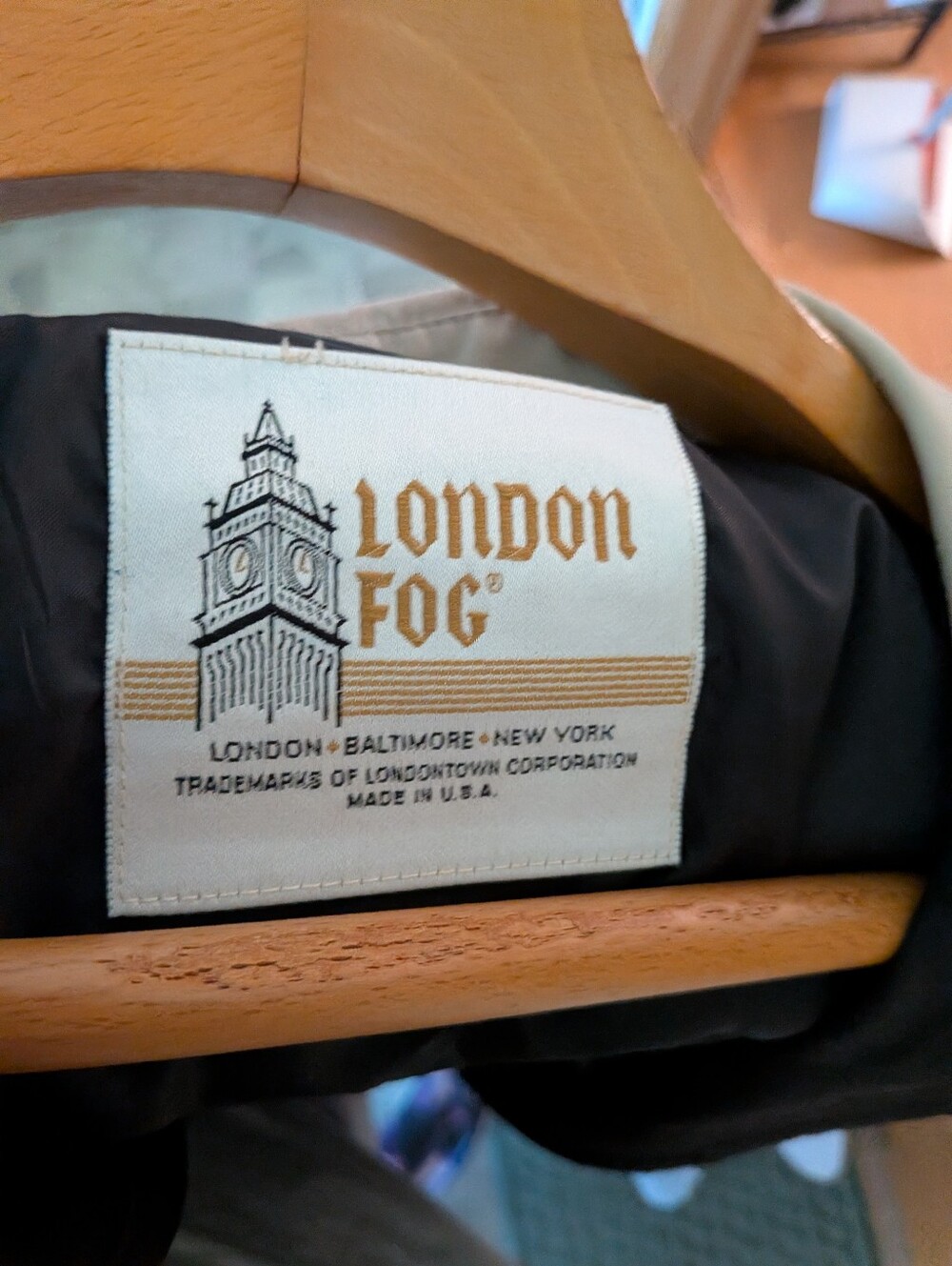 London Fog Overcoat - Picture 6 of 7